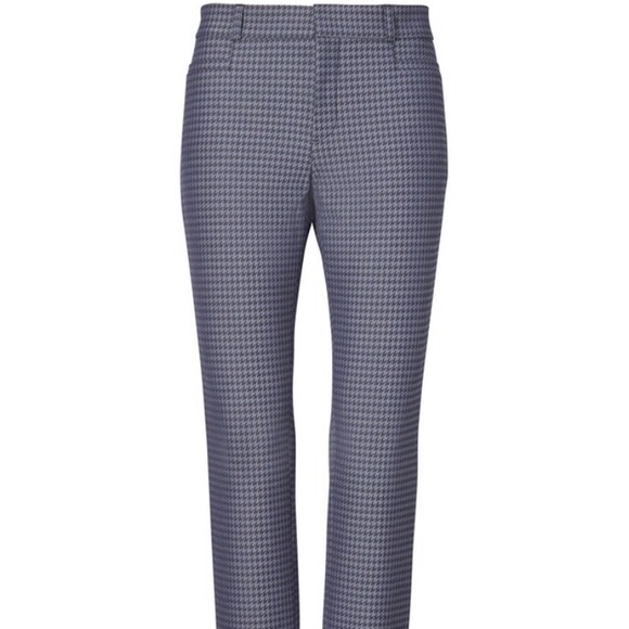 Banana Republic sloan houndstooth ankle pant - Picture 1 of 5